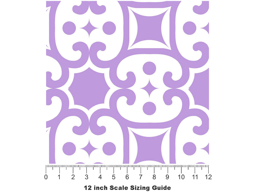True Hero Abstract Vinyl Film Pattern Size 12 inch Scale~Rwraps True Hero Abstract Sizing Chart~2
