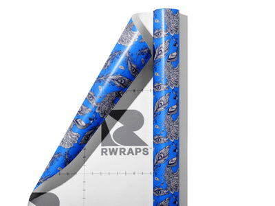 True Majesty Birds Wrap Film Sheets~Rwraps Series 914 True Majesty Birds Scrolled Sheet~3