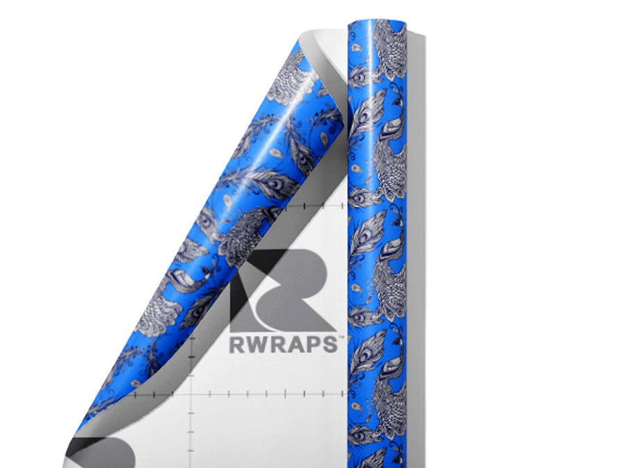 True Majesty Birds Wrap Film Sheets~Rwraps Series 914 True Majesty Birds Scrolled Sheet~3
