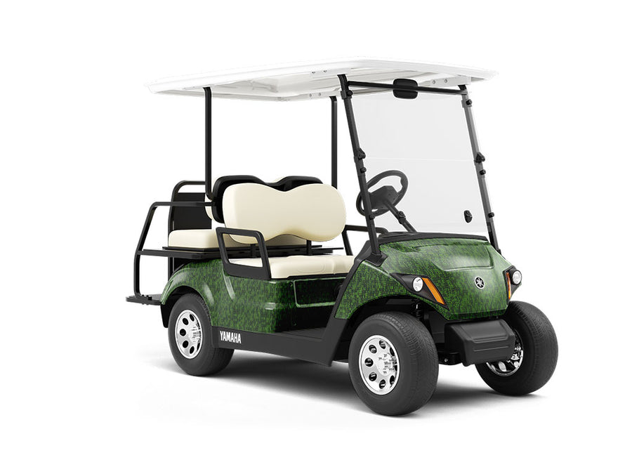 True Sight Technology Wrapped Golf Cart