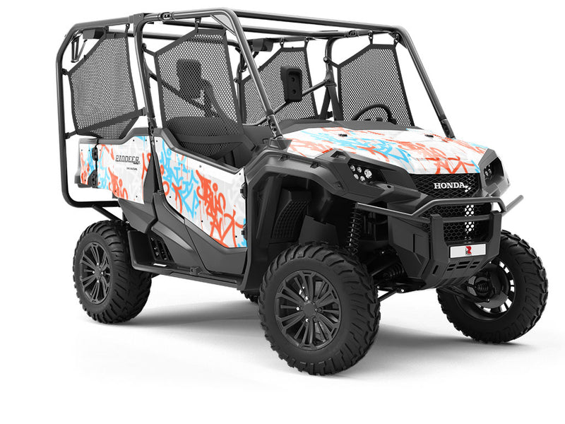 True Style Graffiti Utility Vehicle Vinyl Wrap