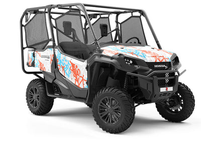 True Style Graffiti Utility Vehicle Vinyl Wrap
