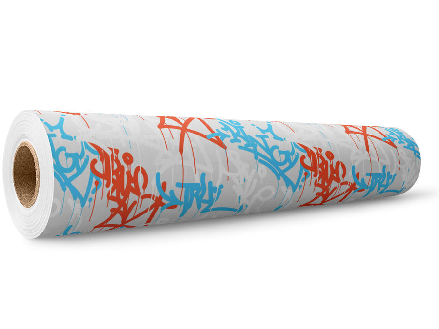 True Style Graffiti Wrap Film Wholesale Roll~Rwraps Series 914 Digitally Printed Vinyl Roll~5
