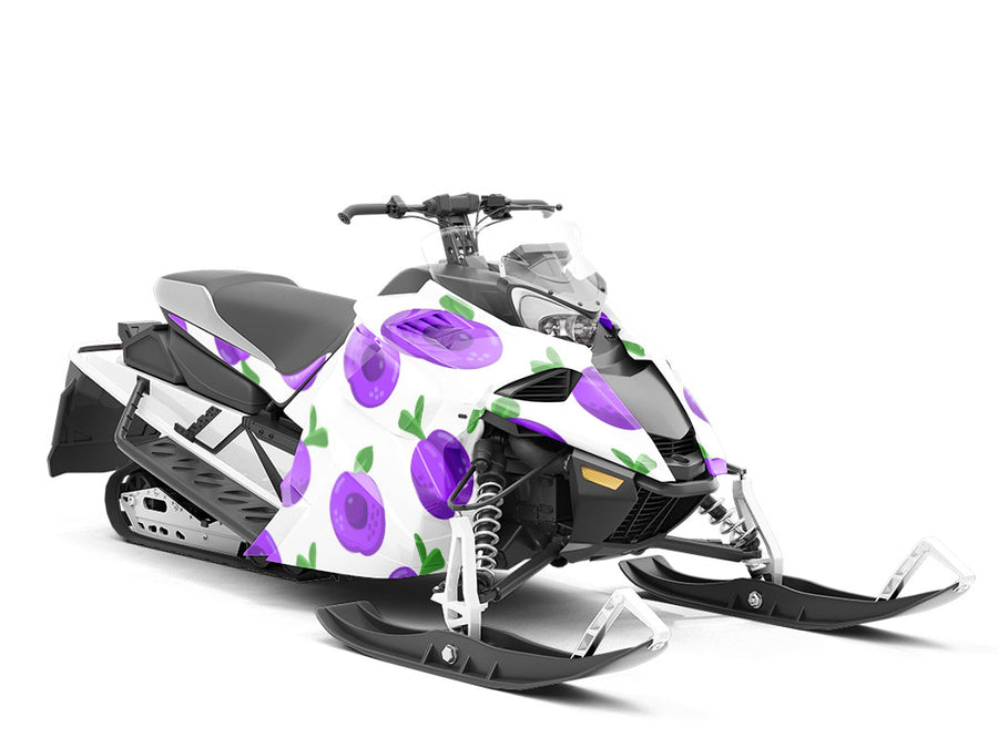 True Valor Fruit Custom Wrapped Snowmobile