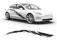 Tsunami Body Graphic~Full Side Auto Decal Kit~0