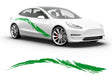 3M Bright Green Tsunami Body Graphic~Full Side Auto Decal Kit~0