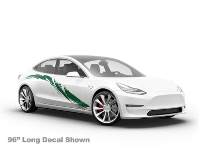 Tsunami Car Sticker Body Graphic