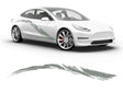 3M Light Gray Tsunami Body Graphic~Full Side Auto Decal Kit~0