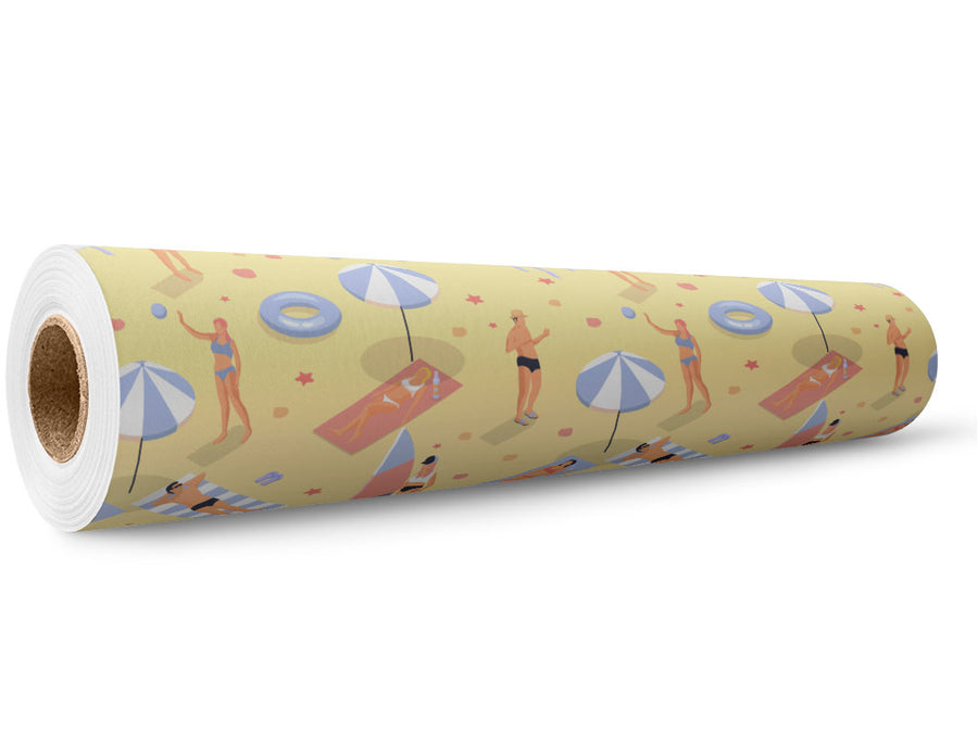 Tuesday Afternoon Summertime Wrap Film Wholesale Roll~Rwraps Series 914 Digitally Printed Vinyl Roll~5