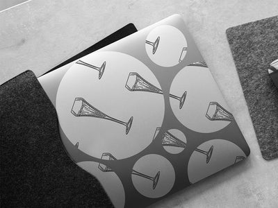 tulip glass alcohol DIY Laptop Stickers