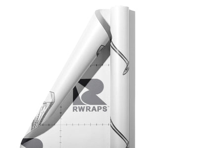 Tulip Glass Alcohol Wrap Film Sheets~Rwraps Series 914 Tulip Glass Alcohol Scrolled Sheet~3