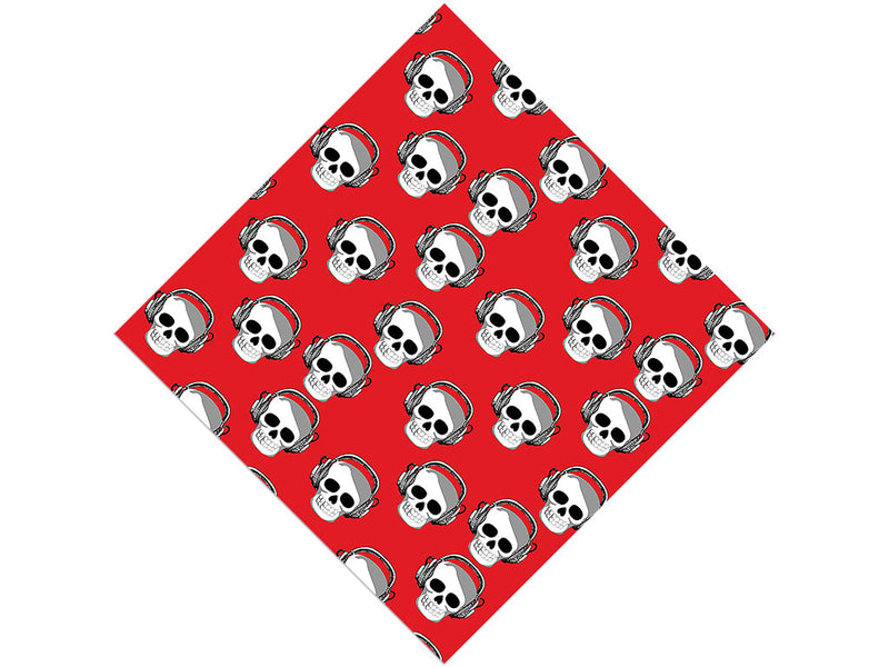 Tuned Out Halloween Vinyl Wrap Pattern