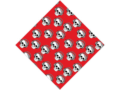 Tuned Out Halloween Vinyl Wrap Pattern