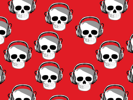 Tuned Out Halloween Vinyl Wrap Pattern~Rwraps Series 914 Digitally Printed Vinyl Wrap~0