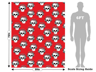 Tuned Out Halloween Vehicle Wrap Scale~Rwraps Series 914 Tuned Out Halloween Measurements~1