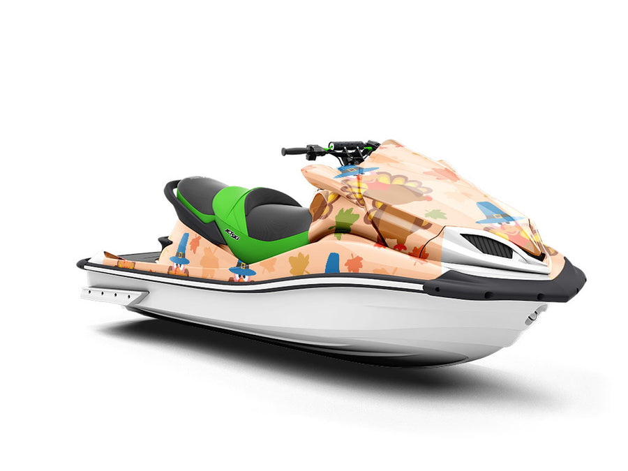 Turkey Lurkey Americana Jet Ski Vinyl Customized Wrap