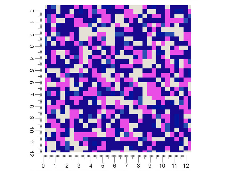 turning violet pixel 1ft x 1ft Craft Sheets