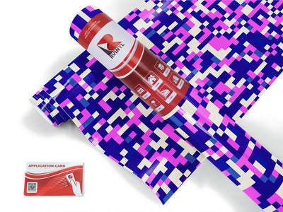 turning violet pixel Craft Vinyl Roll