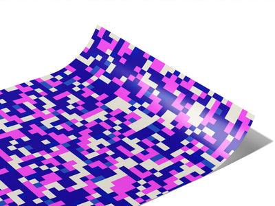 Turning Violet Pixel Vinyl Wraps~Rwraps Series 914 Digitally Printed Vinyl Wrap~0