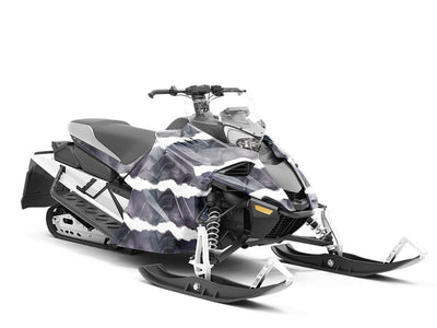 Turritella Fossil Gemstone Custom Wrapped Snowmobile
