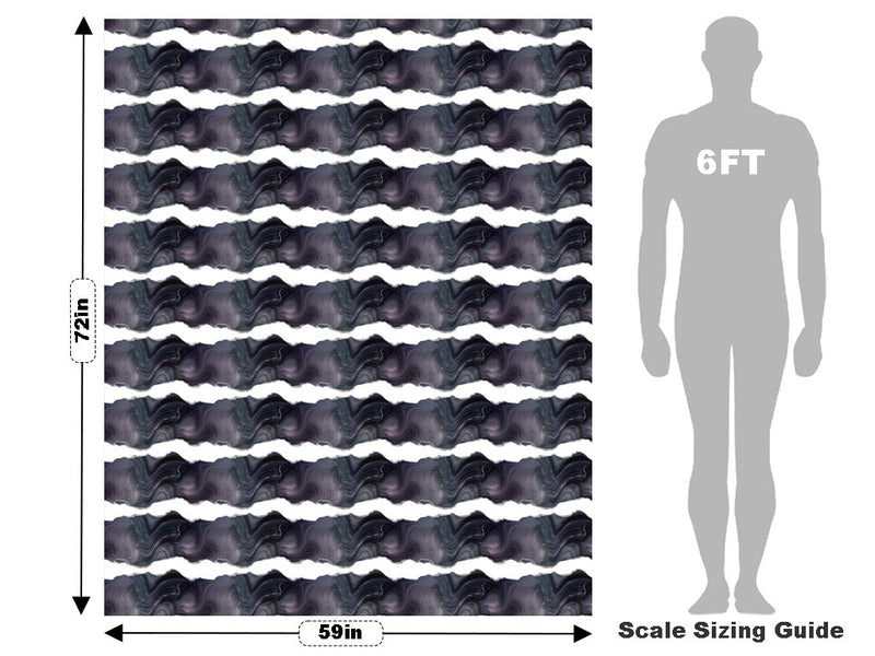 Turritella Fossil Gemstone Vehicle Wrap Scale~Rwraps Series 914 Turritella Fossil Gemstone Measurements~1