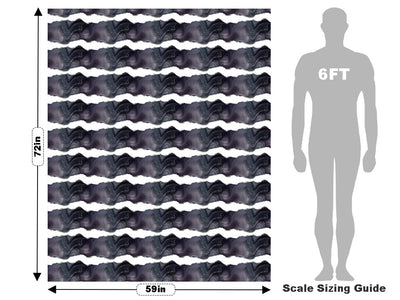 Turritella Fossil Gemstone Vehicle Wrap Scale~Rwraps Series 914 Turritella Fossil Gemstone Measurements~1