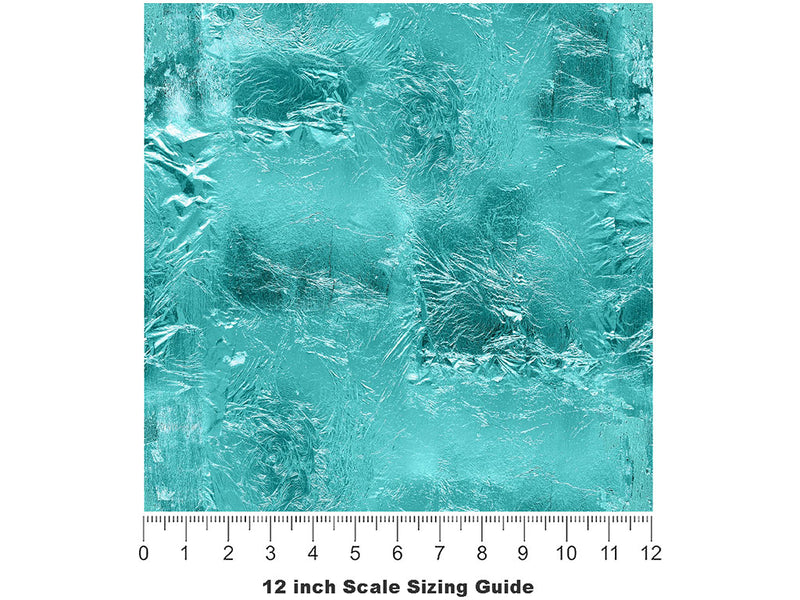 Tutankhamun Mask Gemstone Vinyl Film Pattern Size 12 inch Scale~Rwraps Tutankhamun Mask Gemstone Sizing Chart~2