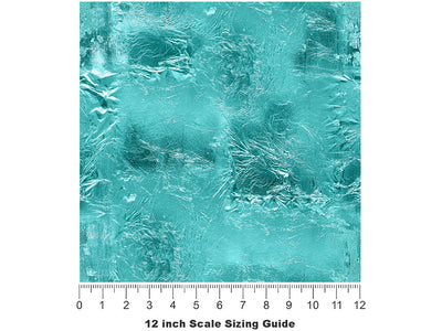 Tutankhamun Mask Gemstone Vinyl Film Pattern Size 12 inch Scale~Rwraps Tutankhamun Mask Gemstone Sizing Chart~2