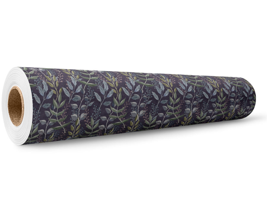 Twilight Brush Floral Wrap Film Wholesale Roll~Rwraps Series 914 Digitally Printed Vinyl Roll~5