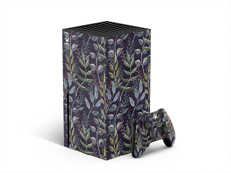 twilight brush floral XBOX DIY Decal