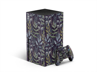 twilight brush floral XBOX DIY Decal