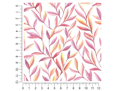 twilight leaves floral 1ft x 1ft Craft Sheets