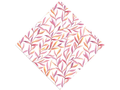 Twilight Leaves Floral Vinyl Wrap Pattern