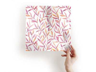 twilight leaves floral Craft Sheets