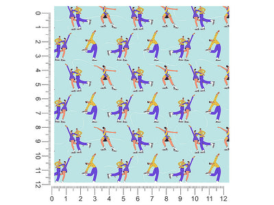 twin figures sport 1ft x 1ft Craft Sheets