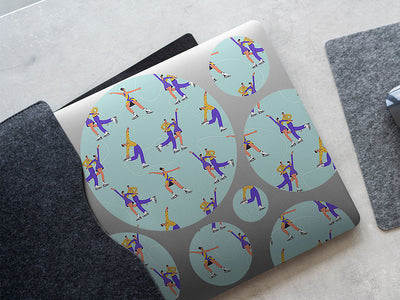 twin figures sport DIY Laptop Stickers