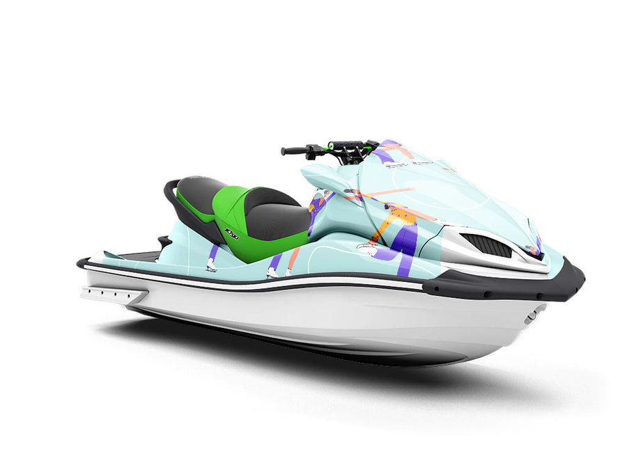 Twin Figures Sport Jet Ski Vinyl Customized Wrap