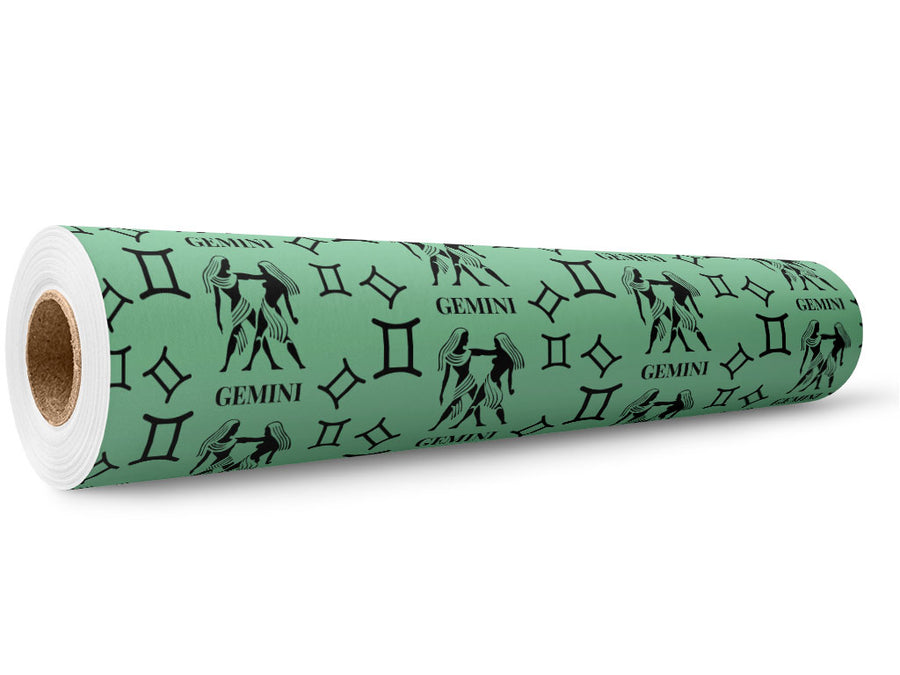Twin Parallels Astrology Wrap Film Wholesale Roll~Rwraps Series 914 Digitally Printed Vinyl Roll~5