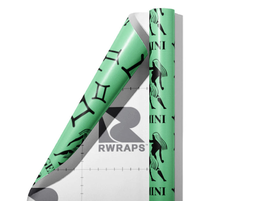 Twin Parallels Astrology Wrap Film Sheets~Rwraps Series 914 Twin Parallels Astrology Scrolled Sheet~3