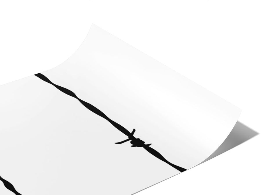 Twisted Burneli Barbed Wire Vinyl Wraps~Rwraps Series 914 Digitally Printed Vinyl Wrap~0