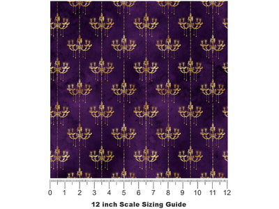 Twisted Chandelier Witch Vinyl Film Pattern Size 12 inch Scale~Rwraps Twisted Chandelier Witch Sizing Chart~2