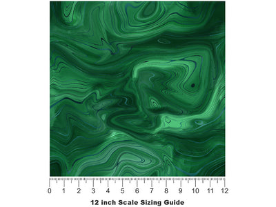Twisted Envy Gemstone Vinyl Film Pattern Size 12 inch Scale~Rwraps Twisted Envy Gemstone Sizing Chart~2
