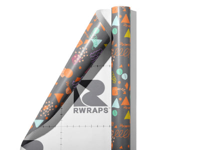 Twisted Fate Abstract Wrap Film Sheets~Rwraps Series 914 Twisted Fate Abstract Scrolled Sheet~3