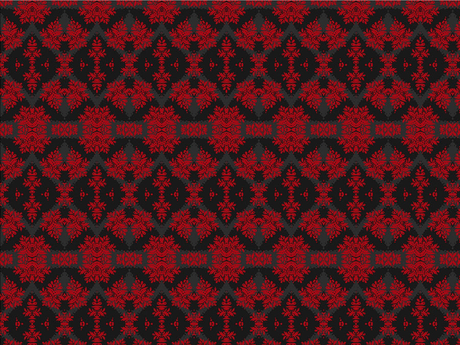 Twisted Garden Gothic Vinyl Wrap Pattern~Rwraps Series 914 Digitally Printed Vinyl Wrap~0