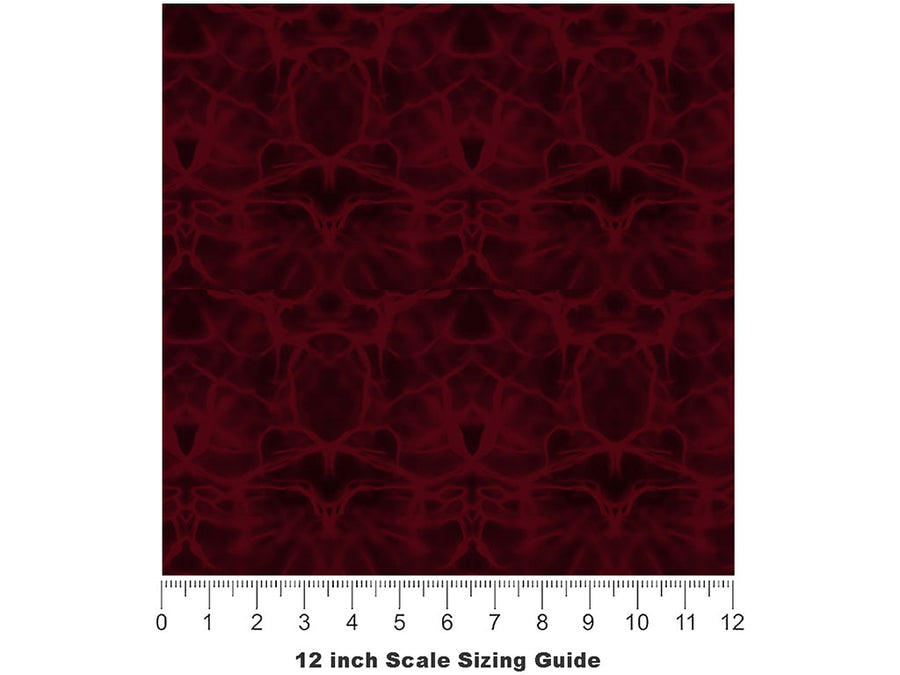 Twisted Romance Vampire Vinyl Film Pattern Size 12 inch Scale~Rwraps Twisted Romance Vampire Sizing Chart~2