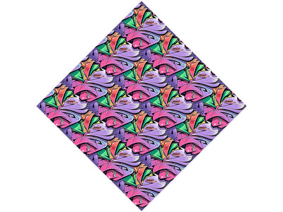 Twisted Sister Graffiti Vinyl Wrap Pattern