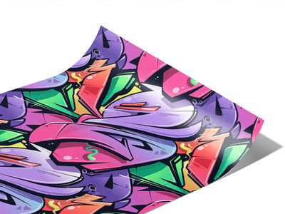 Twisted Sister Graffiti Vinyl Wraps~Rwraps Series 914 Digitally Printed Vinyl Wrap~0