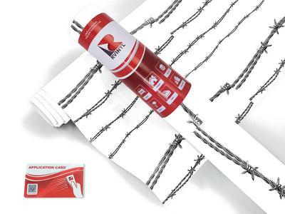 twisted watkins barbed wire Craft Vinyl Roll