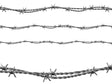 Twisted Watkins Barbed Wire Vinyl Wrap Pattern~Rwraps Series 914 Digitally Printed Vinyl Wrap~0