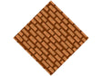 Two By Four Wooden Parquet Vinyl Wrap Pattern